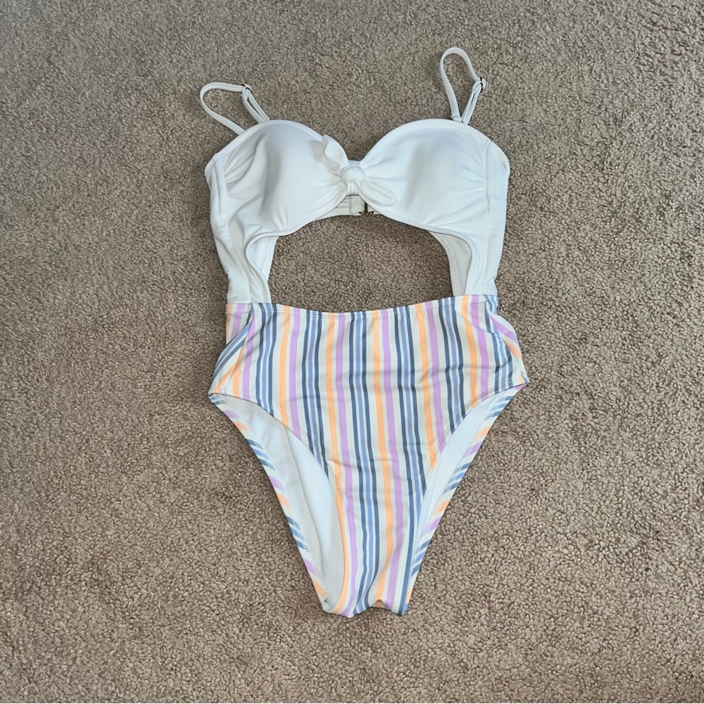 One Piece with cut out mid section